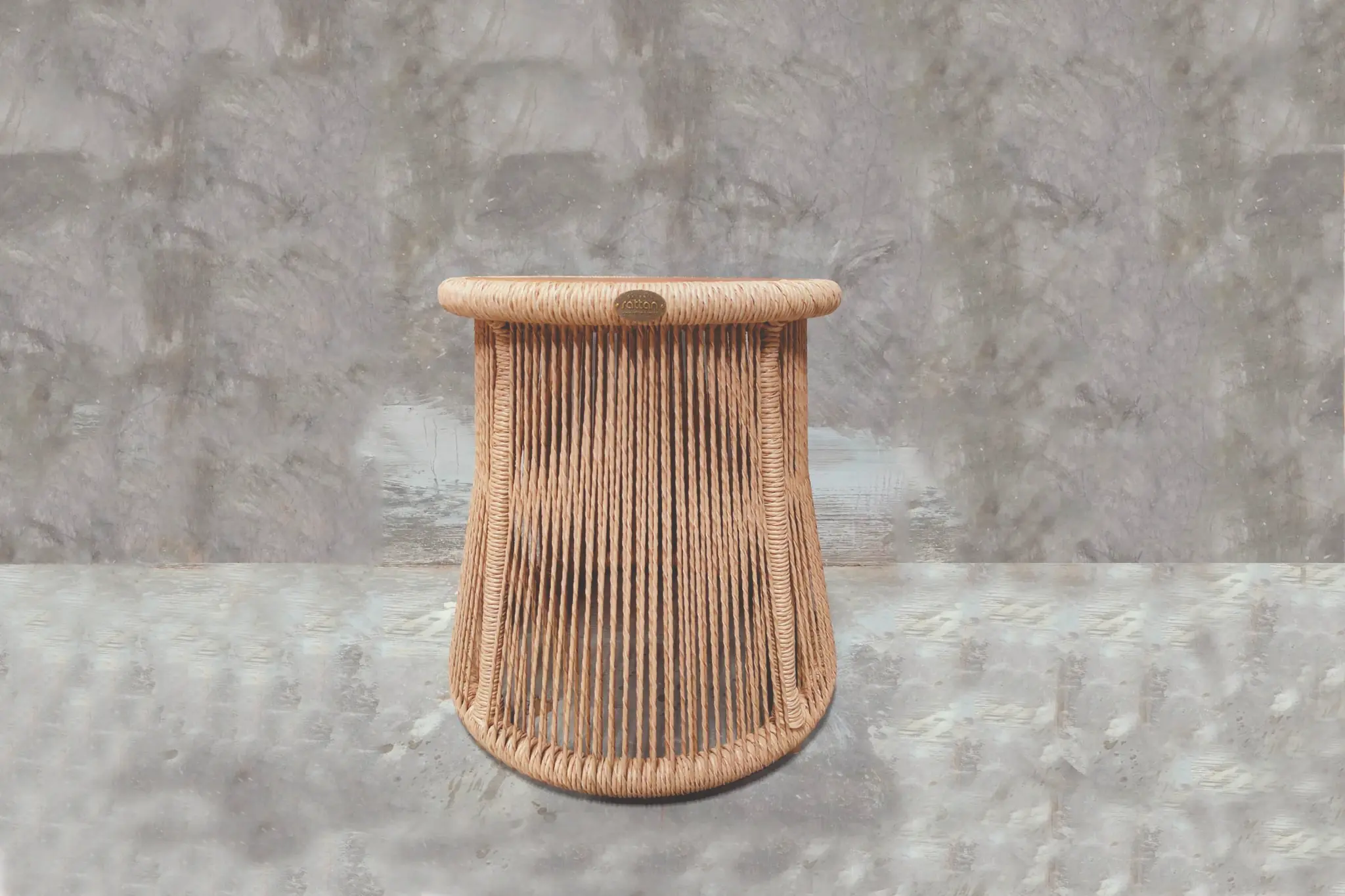 Teak, aluminum and synthetic rattan Table Indonesia Amora Table export furniture